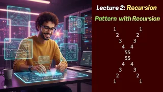 How to make patterns with recursion C Recursion Lecture 2