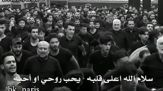 سلام الله اعله گلبه يحب روحي و احبه   باسم الكربلائي دندنها