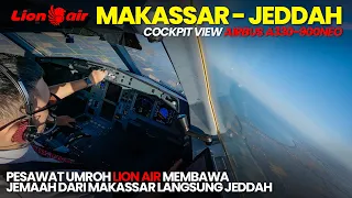 PENERBANGAN UMROH LION AIR MAKASSAR KE JEDDAH