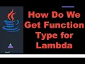 What is Type of Lambda Expression in Java 03 Apply IT