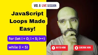 Master JavaScript Loops in 1 hour For Loop While Loop Explained with Real Examples