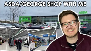 asda and george shop with me biggest asda in the uk refurbished store tour