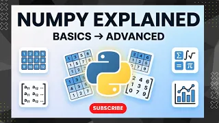 Python NumPy Explained Complete Guide from Basics to Advanced Full Overview