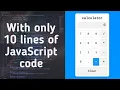 asmr Programming - minimal calculator