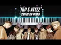 Download Lagu TOP 5 ATEEZ SONGS ON PIANO | Piano Cover by Pianella Piano