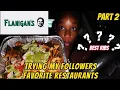 Trying FLANIGANS for the FIRST TIME Spooky Food Review