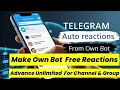 How to Create a Telegram Auto-Reaction Bot Step-by-Step