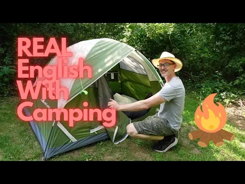 A1: vlog — Learn Real Life Inglês on Our Camping Trip ⛺🔥 | Pensando Inglés