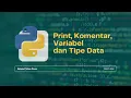Learning Python Basics Print Variables Data Types and Comments