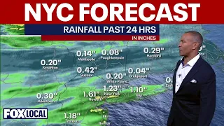 NYC weather Thunderstorms slam tri-state to make way for sunny Sunday