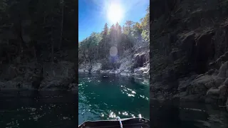 The deceptively cold water. It looks so beautiful and tropical but definitely did not feel that way