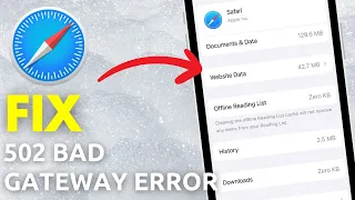 How To Fix 502 Bad Gateway Error On Safari