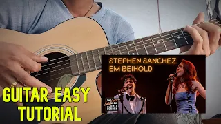 Download Until I Found You - Stephen Sanchez Guitar Easy Tutorial  (Easy Step-By-Step Tutorial) MP3