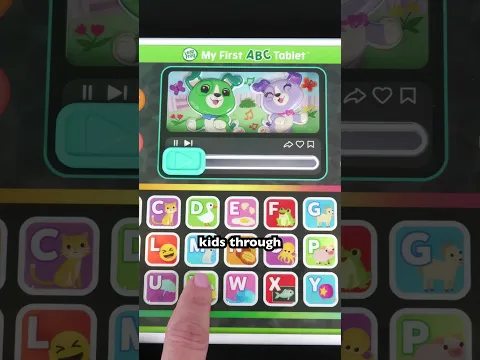 This tablet is full of educational fun!