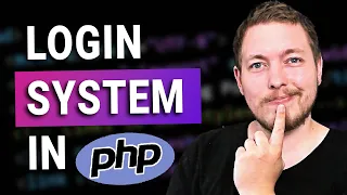 29 Let s Create A Login System in PHP 2023 Learn PHP Full Course for Beginners