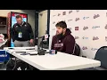 Mississippi State center Ethan Miner discusses Egg Bowl loss