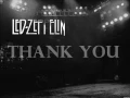Led Zeppelin~~Thank you~~Lyrics on screen