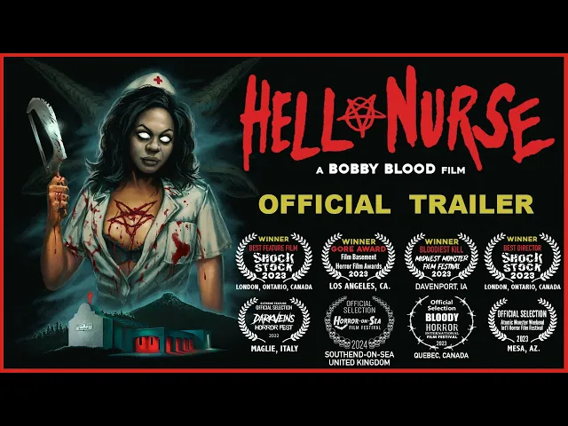 HELL NURSE Official Trailer 2023 (UNCUT)