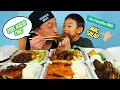 FIRE ISLAND CHICKEN HUGE BBQ FEAST from Ono s Hawaiian Bbq - Mukbang