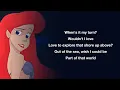 Download Lagu Jodi Benson - Part of Your World - Lyrics (The Little Mermaid)