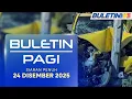 Download Lagu Bapa Maut, Dua Anak Cedera Nahas Kereta Rempuh Tiang Elektrik | Buletin Pagi, 24 Disember 2025 MP3