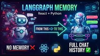 LangGraph Memory Tutorial From No Memory to Full Conversation History React Python