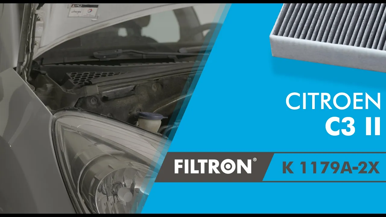 Jak wymienić filtr kabinowy? – Citroën C3 II – The Mechanics by FILTRON