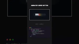 Animated Order Button DeliveryTruck HTML CSS JS