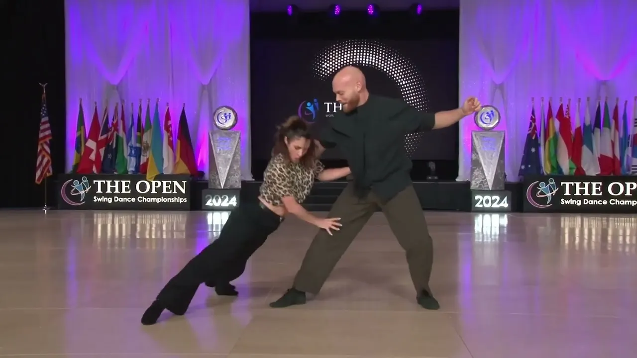 Olivier Massart and Virginie Perga - Strictly Swing - Champions Finalist - The Open 2024