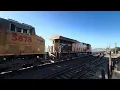 Northbound Union Pacific 2671 leads a Priority Z-Intermodal Train through Bridge 14 Tacoma WA