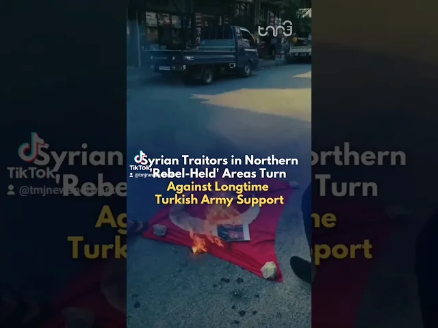 ⁣Demonstrations against #Turkey swept through the Idlib amid talks of Erdogan meeting w/ Bashar Assad