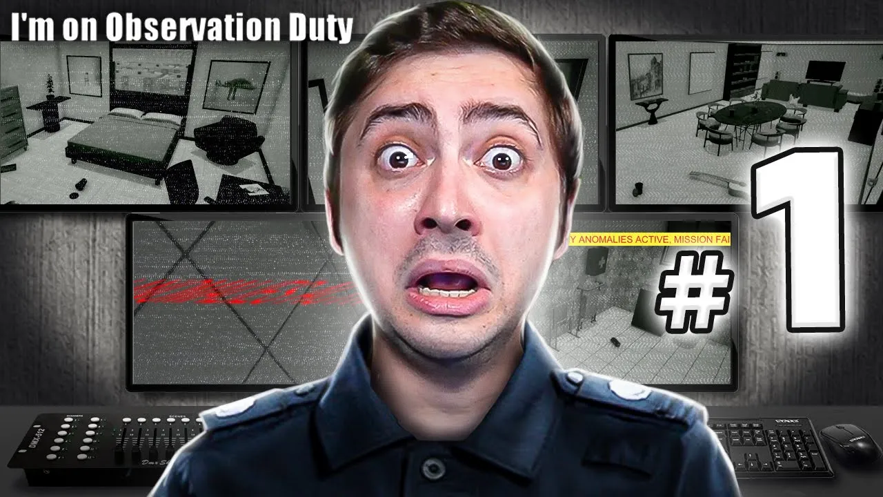 alanzoka jogando I'm on Observation Duty - Parte #1