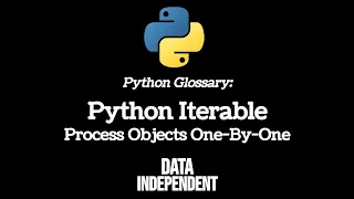 Python Glossary Iterable