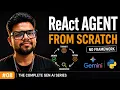 Build a ReAct Agent in 100 Lines of Python Thought Action Answer Loop Gen AI Series