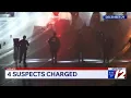 4 charged in shooting crash on I-95 in Providence
