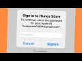 Fix Sign In To iTunes Store Error On iPhone iPad iPod How to Fix Sign In iTunes Error 2021