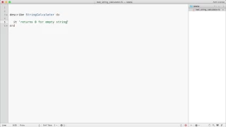 String Calculator Kata in Ruby