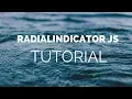How To make a Clock Using radialIndicator js JQuery Plugin Tutorial