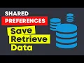 Save and Retrieve Variables from SharedPreferences Android Studio Tutorial