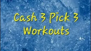 725 Tic Tac Toe Cash 3 Pick 3 Workout Strategy
