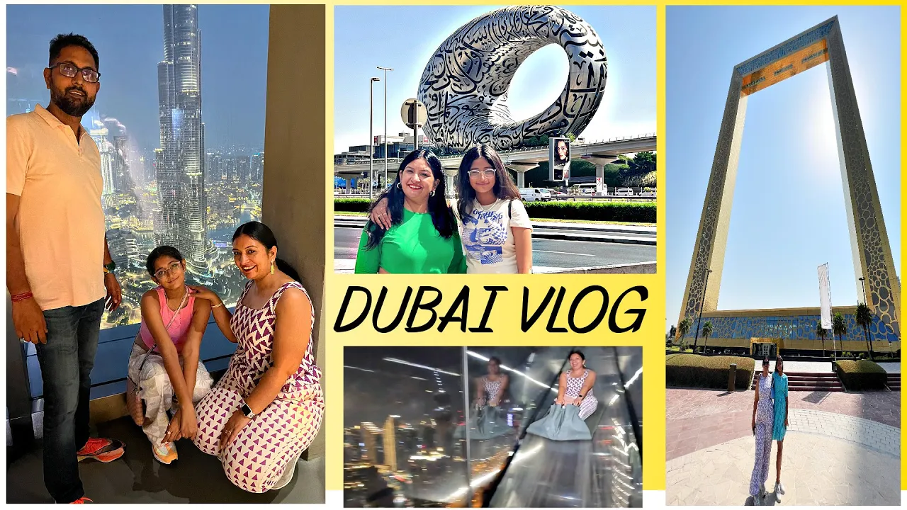 Anantya ke Saath Dubai ki Masti   Burj khalifa Dubai Mall Shopping   CookWithNisha