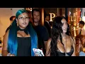 Download Lagu North West, 12, Looks All Grown Up With Blue Hair and Corset