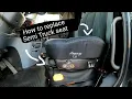 How to replace a semi truck air ride seat Legacy LO to Legacy Silver Premium series