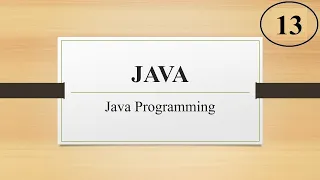 Java Tutorial 13 Control Statements in JAVA HINDI 2021