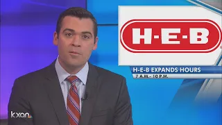 H-E-B to extend store hours
