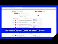 APIs in Action Option Strategies
