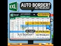 Border on Dynamic Array Functions in Excel Conditional Formatting Trick