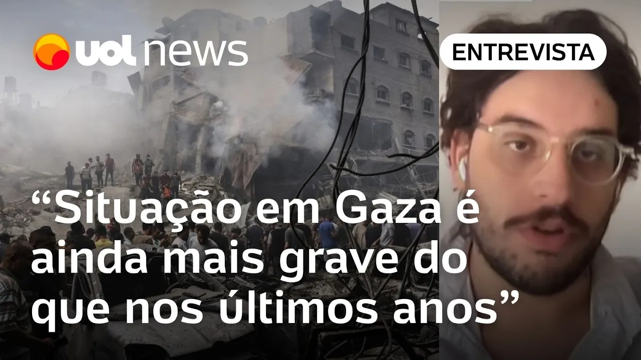 Guerra Israel x Hamas: Há escalada de violência que a gente nunca viu em Gaza, diz professor