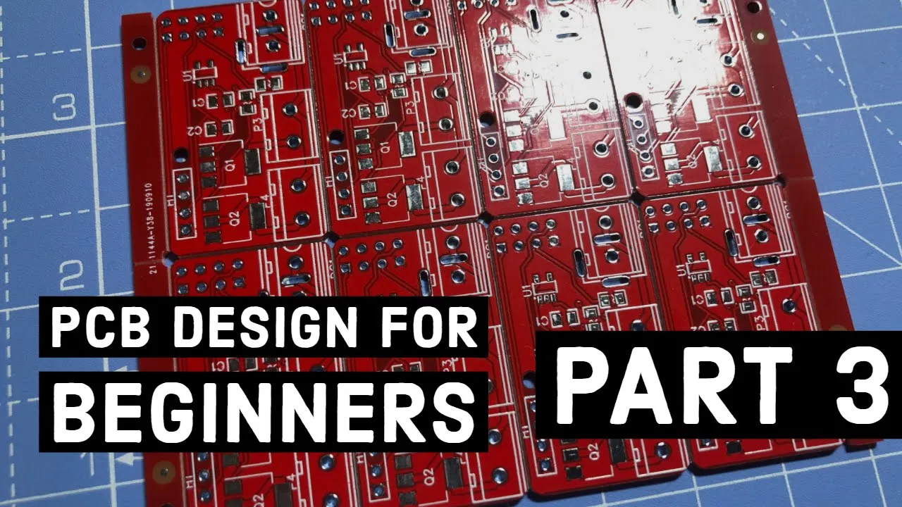 Beginners guide to PCB design with EasyEda Part 3