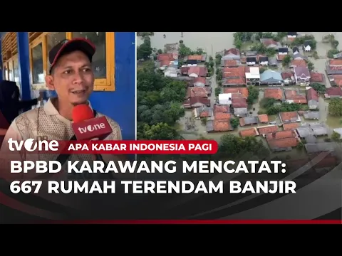 16 Hari Banjir Karawang, Proses Pembelajaran Para Siswa Terganggu